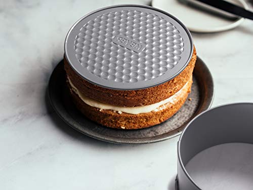 Meyer Bakemaster Non-Stick Bakeware - Loose Base Cake Tin, 20cm