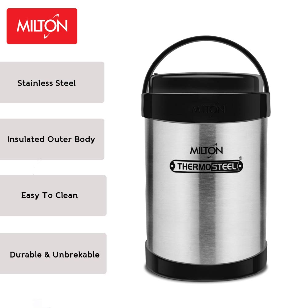Milton Insulated Stainless Steel Royal 3/4 Lunch Box