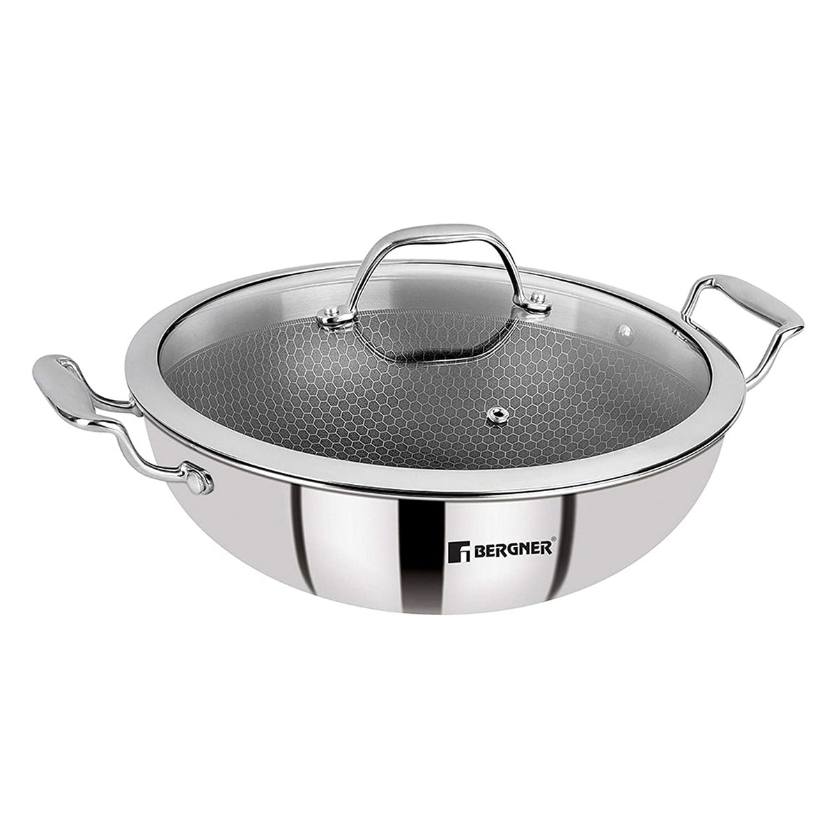 Bergner Stainless Steel Cookware (Kadai) Unboxing and Review 