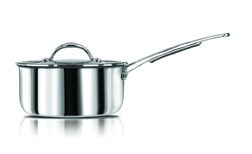 Stahl Stainless Steel Tea Pan | Triply Saucepan with Lid | Milk Pan 1L ...