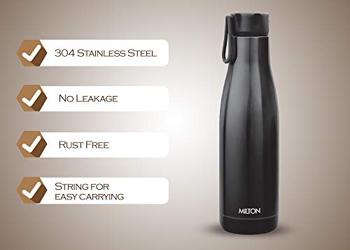 Milton Fame Thermosteel Vacuum Insulated Stainless Steel 24 Hours Hot and Cold Water Bottle