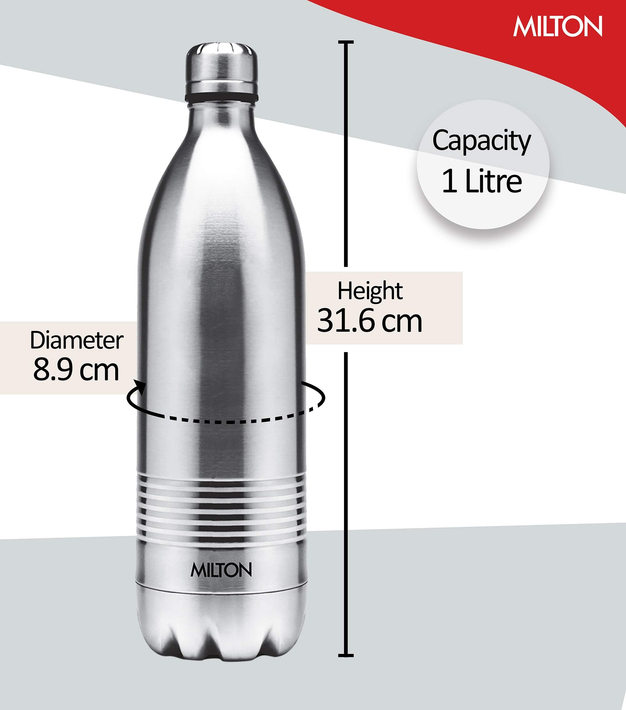 Milton Duo DLX Thermosteel 24 Hours Hot and Cold Water Bottle