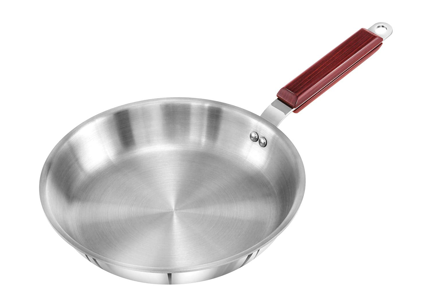 Hawkins Tri-Ply Stainless Steel Induction Compatible Frying Pan, Diameter 26 cm, Thickness 3 mm